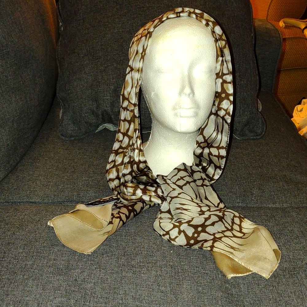One hundred per cent Silk Scarf
